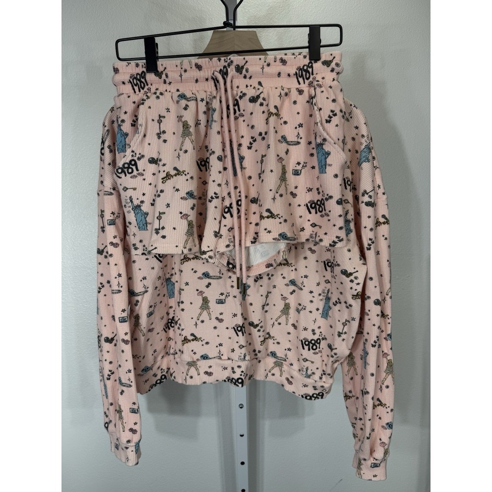Elizabeth And Faith Taylor Swift‎ 1989 Waffle Knit Lounge Wear Set Women's XL